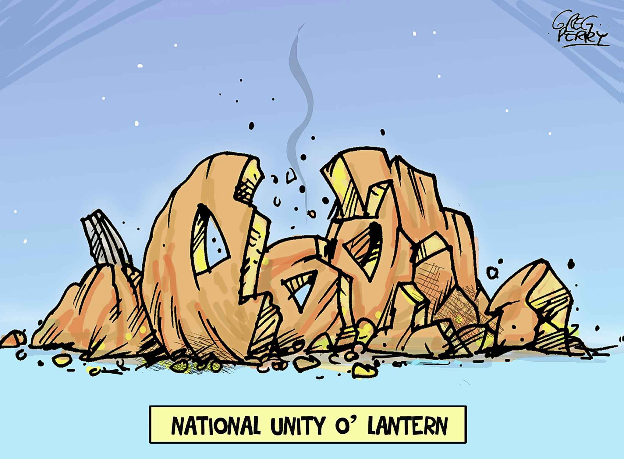 Editorial cartoon for Oct. 31, 2019