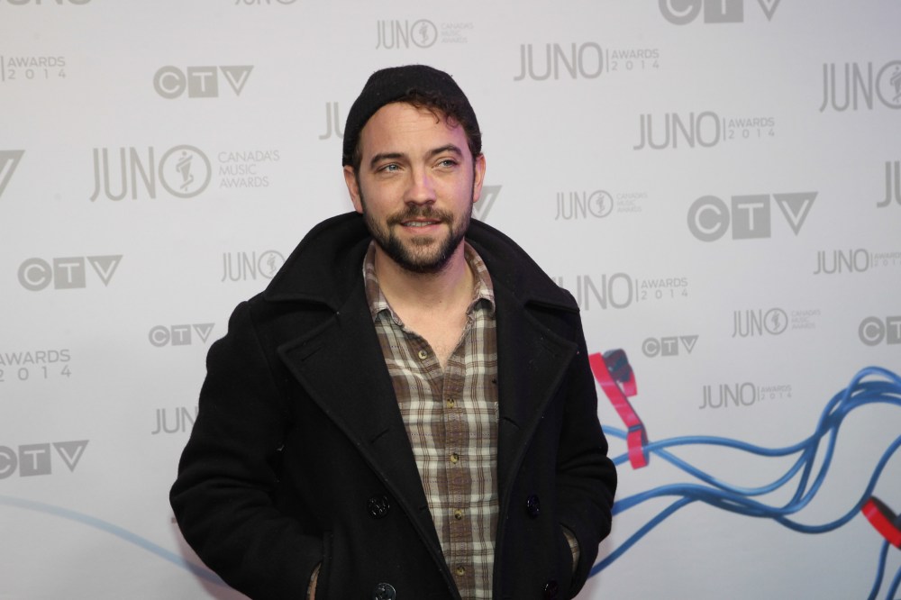 Joe Bryksa / Winnipeg Free Press
Justin Rutledge arrives on the red carpet.