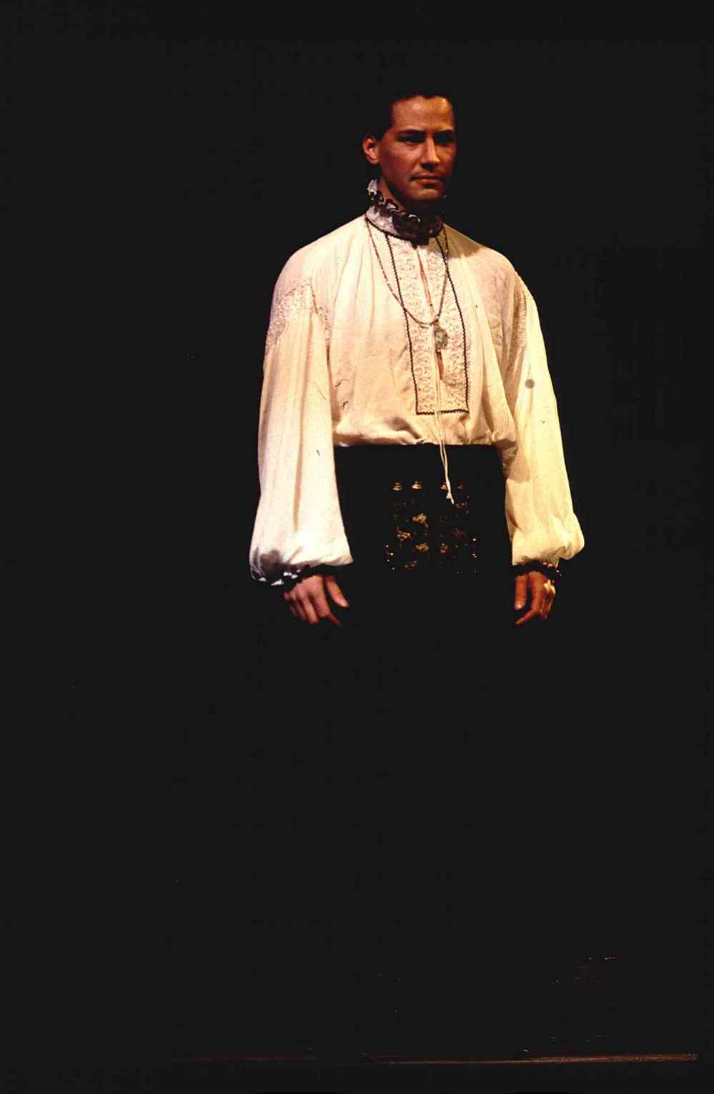 Bruce Monk photo
Keanu Reeves performs at the MTC, 1995.