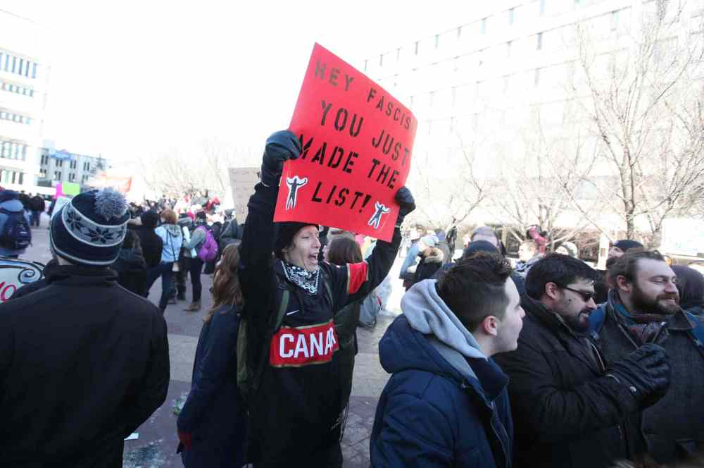 Duelling protests – Winnipeg Free Press