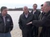 Emergency minister tours flood zone