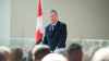 CP
Brian Pallister speaks at The Canadian Museum of Human Rights after being sworn in as Manitoba premier in Winnipeg, Tuesday, May 3, 2016. THE CANADIAN PRESS/Mike Sudoma