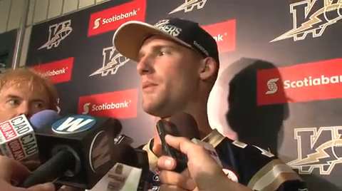 Alex Brink talks starting Friday’s game – Winnipeg Free Press