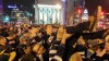 Jets party shuts down Portage & Main after playoffs clinched Apr. 9, 2015
