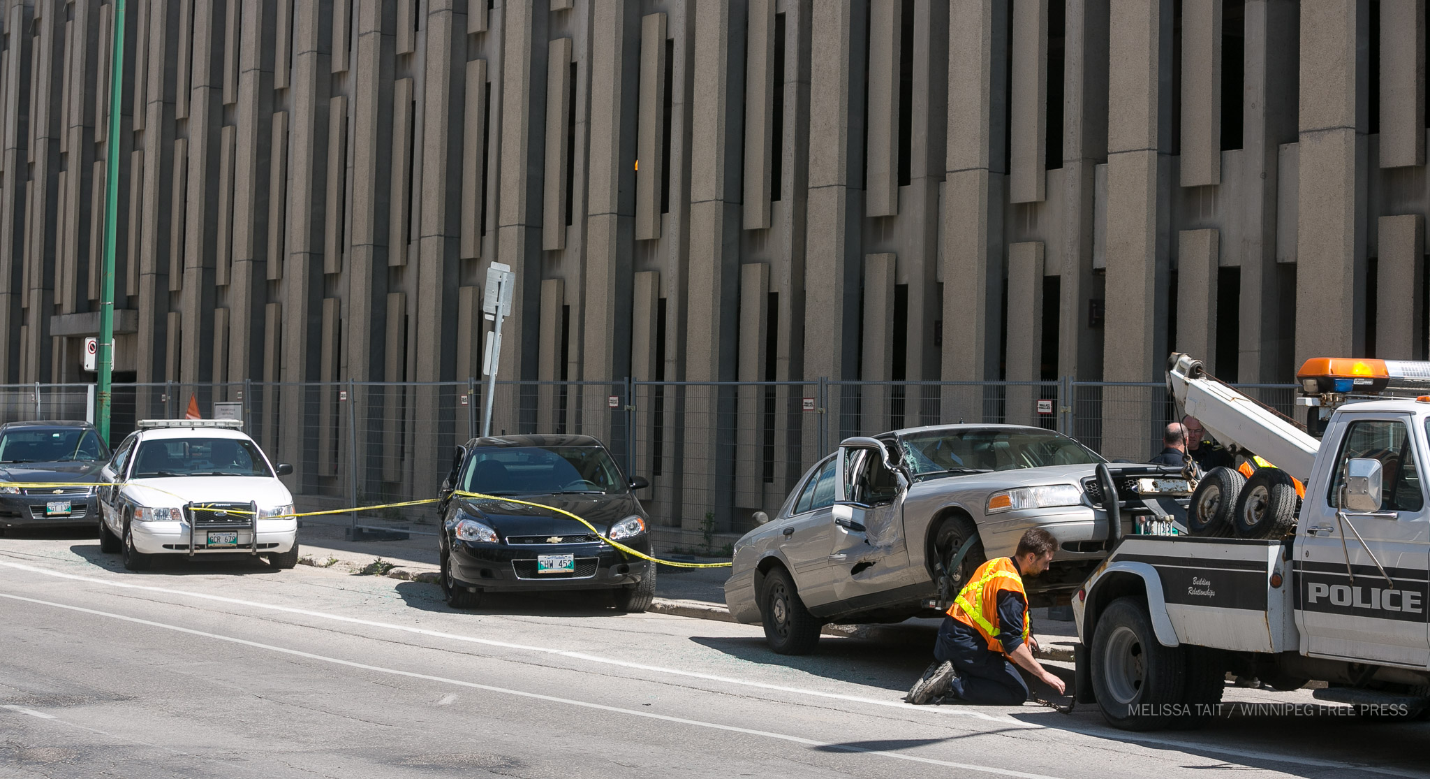 Police update on cop car ramming suspect, arrested after chase ...