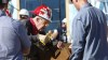 President Jimmy Carter arrives and speaks before helping to build a house