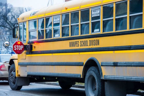 The strike by bus drivers in Winnipeg School Division has ended and a new contract will be decided through binding arbitration. (DAVID LIPNOWSKI / WINNIPEG FREE PRESS FILES)