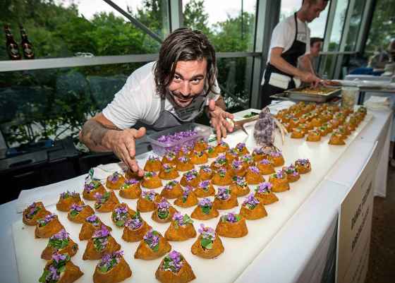 Submitted photoChef Mandel Hitzer of Deer + Almond is a regular at the Art of Good Food fundraiser. (Cory Penner Photo)