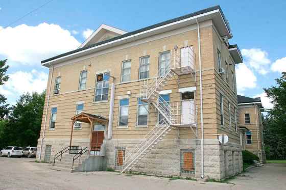 BORIS MINKEVICH / WINNIPEG FREE PRESS FILESA former residential school building on Long Plain First Nation.