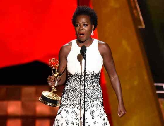 Chris Pizzello / Invision / The Associated PressViola Davis accepts the award for outstanding lead actress in a drama series for 'How to Get Away With Murder'at the 67th Primetime Emmy Awards on Sunday.