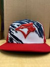 The Toronto Blue Jays have altered the design of an upcoming special edition cap, seen in an undated handout photo, which they are set to wear on the Fourth of July. THE CANADIAN PRESS/HO-Toronto Blue Jays, *MANDATORY CREDIT*