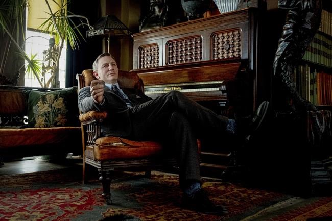 This image released by Lionsgate shows Daniel Craig in a scene from