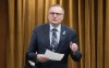 Peter Julian rises during Question Period, Monday, May 2, 2022 in Ottawa. The opposition member of Parliament has questioned Canada's new sports minister on what the government knew about alleged sexual assault at a 2018 Hockey Canada event and when. THE CANADIAN PRESS/Adrian Wyld