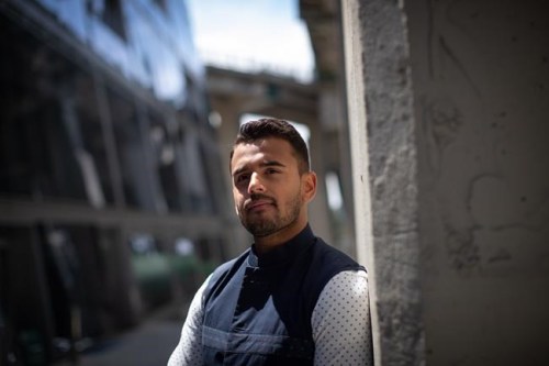 Sumeru Chatterjee, who served as head of content and community for Vancouver-based education technology company Thinkific before he was laid off in April with about 100 others, poses for a photograph in Vancouver, on Wednesday, July 6, 2022. THE CANADIAN PRESS/Darryl Dyck