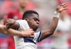 Vancouver Whitecaps' Deiber Caicedo vies for the ball during the second half of an MLS soccer game in Vancouver on May 8, 2022. The Whitecaps placed Caicedo on the MLS season-ending injury list Friday after he underwent successful surgery a day earlier to repair a meniscus tear in his right knee. THE CANADIAN PRESS/Darryl Dyck