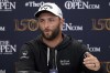 Spain's golfer Jon Rahm sp[eaks during a press conference at the British Open golf championship in St Andrews, Scotland, Tuesday, July 12, 2022. The Open Championship returns to the home of golf on July 14-17, 2022, to celebrate the 150th edition of the sport's oldest championship, which dates to 1860 and was first played at St. Andrews in 1873. (AP Photo/Peter Morrison)