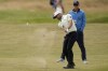Canada's golfer Corey Conners plays to the seventh green during a practice round at the British Open golf championship in St Andrews, Scotland, Tuesday, July 12, 2022. The Open Championship returns to the home of golf on July 14-17, 2022, to celebrate the 150th edition of the sport's oldest championship, which dates to 1860 and was first played at St. Andrews in 1873. THE CANADIAN PRESS/AP, Alastair Grant