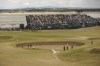 Kevin Kisner of the US, Chris Kirk of the US and Japan's Takumi Kanaya on the 11th green during the first round of the British Open golf championship on the Old Course at St. Andrews, Scotland, Thursday, July 14 2022. The Open Championship returns to the home of golf on July 14-17, 2022, to celebrate the 150th edition of the sport's oldest championship, which dates to 1860 and was first played at St. Andrews in 1873. (AP Photo/Peter Morrison)