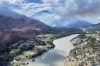 Smoke fills the air near Stein Valley, west of Lytton, in British Columbia in this Sunday, July 17, 2022 handout photo. The BC Wildfire Service says flames were moving to the west over the weekend, but winds on Sunday fuelled growth on part of the southern flank, across the Fraser River but closer to Lytton, where recovery is just beginning after the village was mostly wiped out by a wildfire one year ago. THE CANADIAN PRESS/HO - BC Wildfire Service