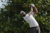 Sahith Theegala of the US plays from the 3rd tee during the third round of the British Open golf championship on the Old Course at St. Andrews, Scotland, Saturday July 16, 2022. (AP Photo/Alastair Grant)