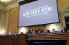 FILE - From left, Rep. Adam Schiff, D-Calif., Rep. Zoe Lofgren, D-Calif., staff counsel Dan George, Rep. Stephanie Murphy, D-Fla., Chairman Rep. Bennie Thompson, D-Miss., Vice Chair Rep. Liz Cheney, R-Wyo., Rep. Jamie Raskin, D-Md., staff counsel Candyce Phoenix, Rep. Adam Kinzinger, R-Ill., and Rep. Elaine Luria, D-Va., sit on the dais as the House select committee investigating the Jan. 6 attack on the U.S. Capitol holds a hearing at the Capitol in Washington, July 12, 2022. The committee will hold its final hearing of the series the way it began — vividly making the case that Donald Trump's lies about a stolen election fueled the grisly Capitol attack, which he did nothing to stop but instead 