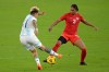 Argentina forward Yamila Rodriguez (11) and Canada defender Jade Rose (3) compete for a ball during the first half of a SheBelieves Cup women's soccer match, Sunday, Feb. 21, 2021, in Orlando, Fla.&nbsp;Rose, Olivia Smith and Zoe Burns, who have all won caps at the senior level,&nbsp; will lead Canada at next month's FIFA U-20 Women’s World Cup in Costa Rica. THE CANADIAN PRESS/AP -Phelan M. Ebenhack