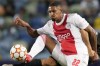 FILE - Sebastien Haller during a Champions League match with Ajax at the Alvalade stadium in Lisbon, on Sept. 15, 2021. Borussia Dortmund says striker Sébastien Haller needs chemotherapy treatment because his testicular tumor was found to be malignant. (AP Photo/Armando Franca)