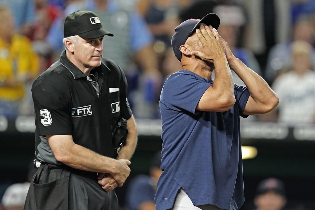 Perez S 3 Run Homer In 7th Lifts Royals Over Red Sox 7 3 Winnipeg