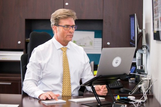 Coun. Kevin Klein says his calling attention to issues reflects his current council work, not a push for higher office. (Mikaela MacKenzie / Winnipeg Free Press)