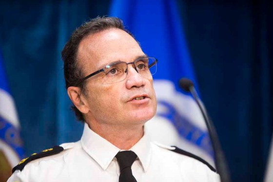 Winnipeg Police Service Chief Danny Smyth at a news conference in November. (Mikaela MacKenzie / Winnipeg Free Press files)