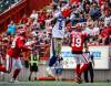 photos by Jeff McIntosh / THE CANADIAN PRESS
                                Blue Bombers defensive lineman Willie Jefferson jumps for a pass from Calgary Stampeders quarterback Bo Levi Mitchell Saturday night at McMahon Stadium in Calgary.