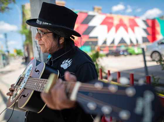Billy Joe Green is headlining Main Street’s Got Talent. (Daniel Crump / Winnipeg Free Press)