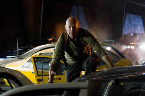 Frank Masi / CNS John McClane (Bruce Willis) prepares to take on a deadly adversary in Live Free or Die Hard.