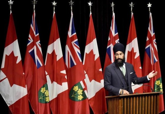 NATHAN DENETTE / THE CANADIAN PRESS FILESNDP MPP Jagmeet Singh
