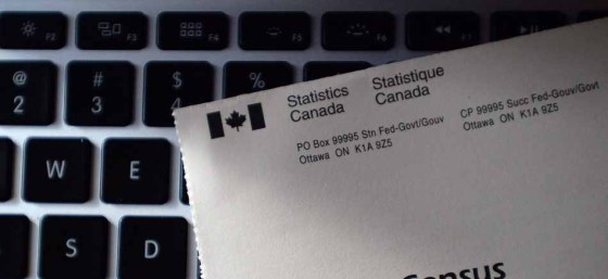 CPA Statistics Canada census form (Sean Kilpatrick / The Canadian Press files)