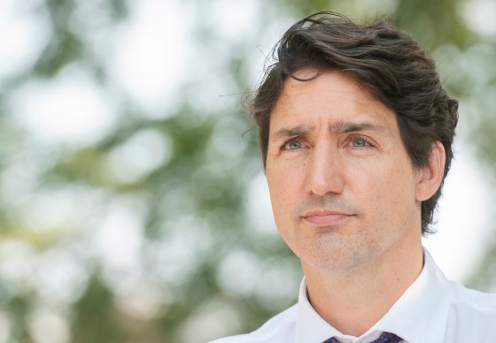 CPLiberal Leader Justin Trudeau makes a campaign announcement on Thursday. (Graham Hughes / The Canadian Press)