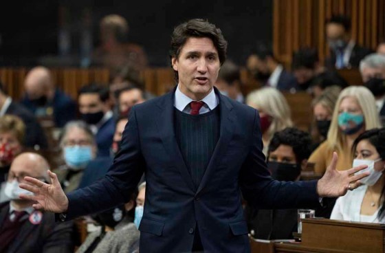 CPPrime Minister Justin Trudeau during Question Period on Wednesday.  (Adrian Wyld / The Canadian Press)