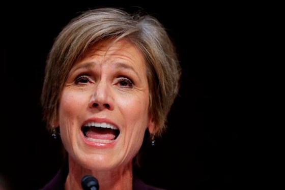 PABLO MARTINEZ MONSIVAIS / THE ASSOCIATED PRESS FILESGeneral Sally Yates