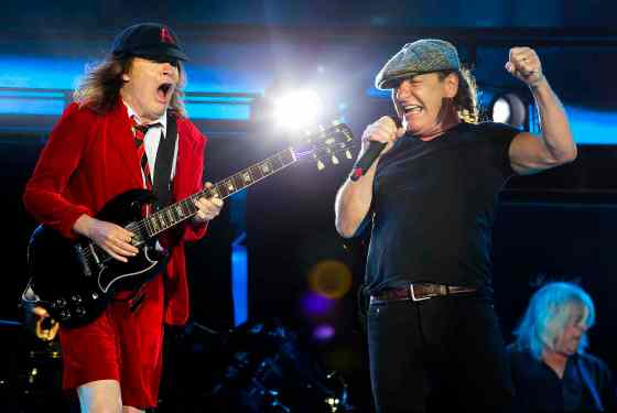 Winslow Townson / Invision / The Associated Press FilesAC/DC's Angus Young, left, and Brian Johnson bring their Rock Or Bust World Tour to Winnipeg tonight.