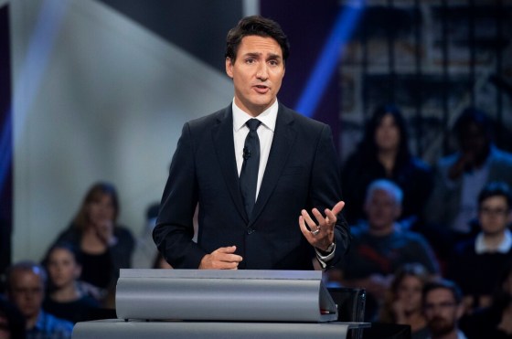 CPJustin Trudeau at a federal debate in Quebec in October 2019. (Sean Kilpatrick / The Canadian Press files)