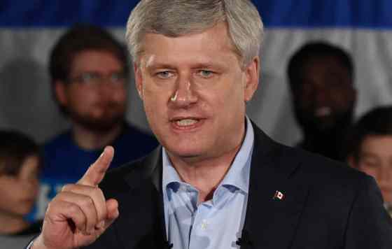 Sean Kilpatrick / THE CANADIAN PRESSConservative leader Stephen Harper
