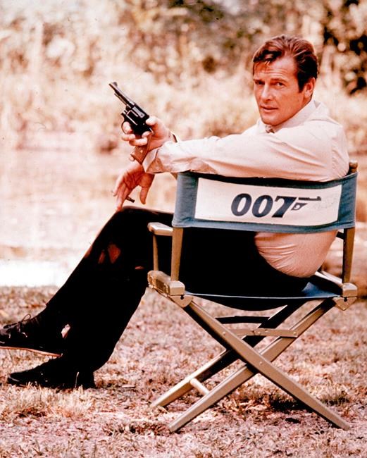 THE ASSOCIATED PRESS FILESRoger Moore as James Bond in 1972