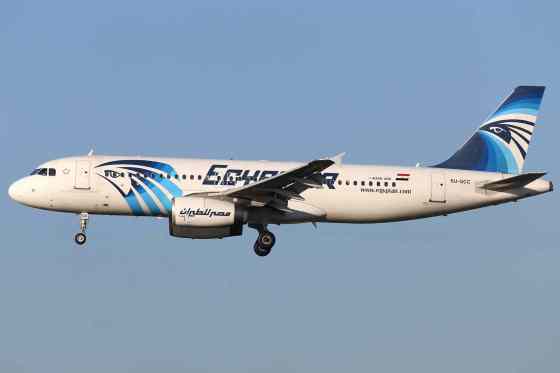 KEVIN CLEYNHENS / THE ASSOCIATED PRESSAn  EgyptAir Airbus A320 in the air near Zaventem airport in Brussels.  Egyptian aviation officials said on Thursday that an EgyptAir flight MS804 with the registration SU-GCC, travelling from Paris to Cairo with 66 passengers and crew on board has crashed.