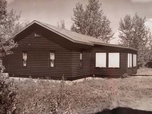 Supplied photos
The cabin all closed up for the winter, way back in the fall of 1944.
