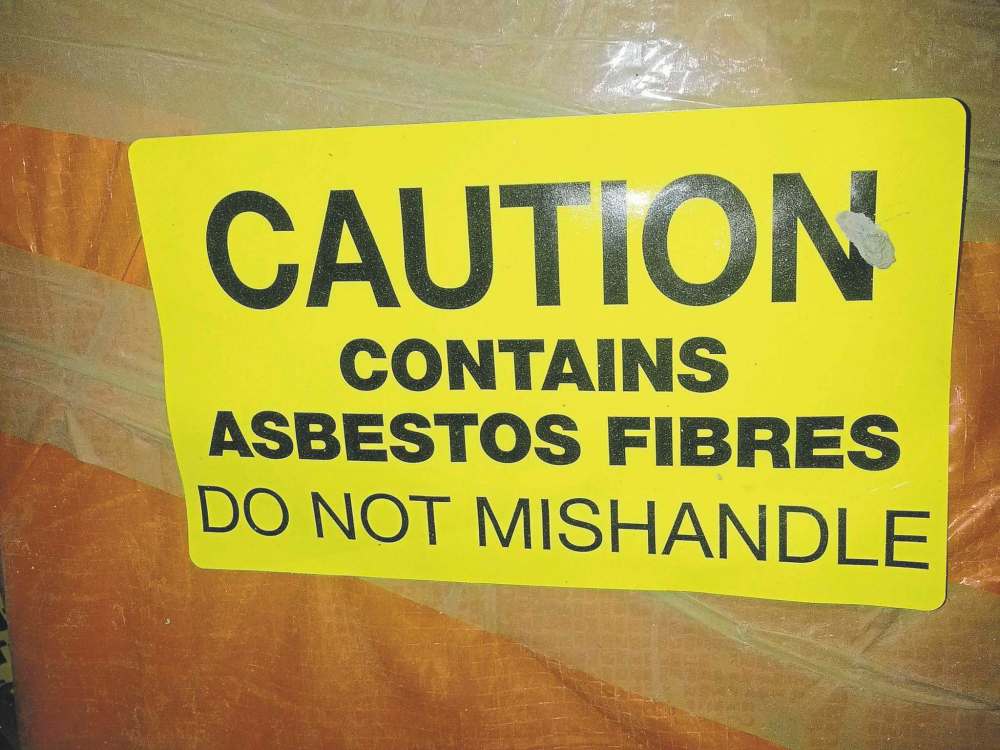 SUPPLIED
Asbestos is present in many building materials of past eras, and the hazardous fibres have been used in some stipple ceilings.