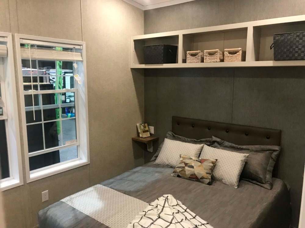 Supplied
The cabins come fully furnished, and with insulated walls and floors.