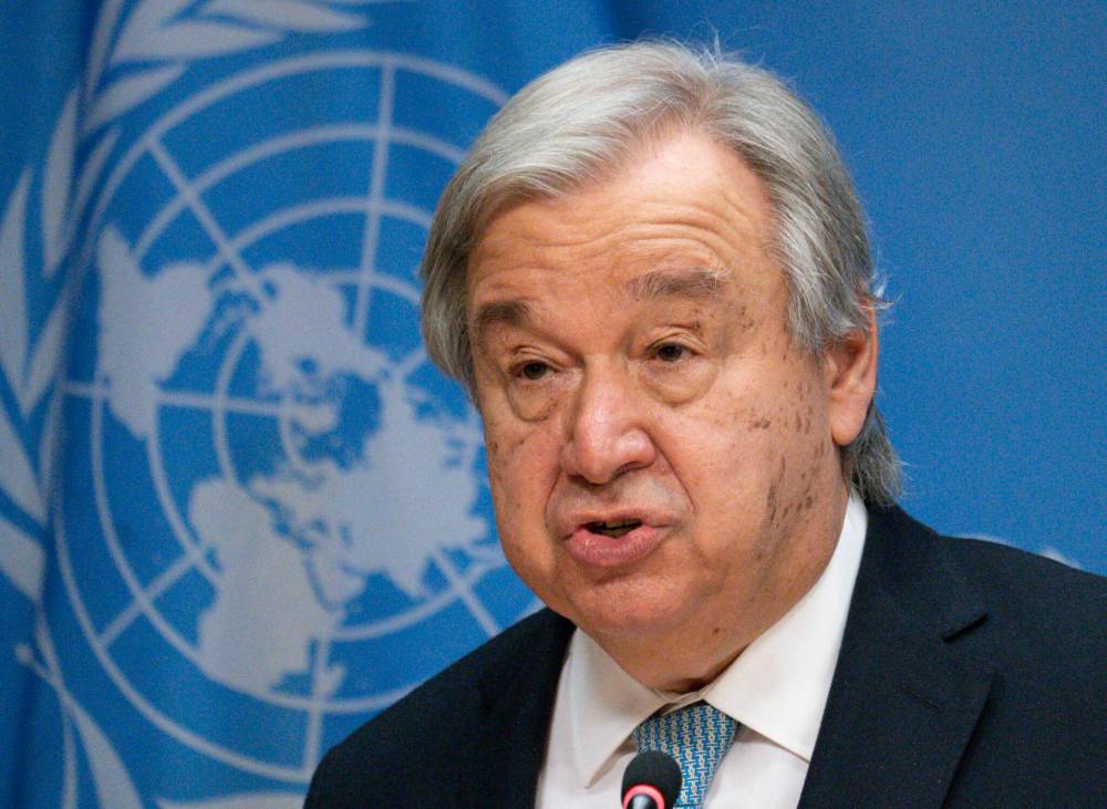 AP FILE PHOTO/MARY ALTAFFER
United Nations Secretary-General Antonio Guterres’ blunt talk about economics and the environment surely sent shock waves through the global financial community.