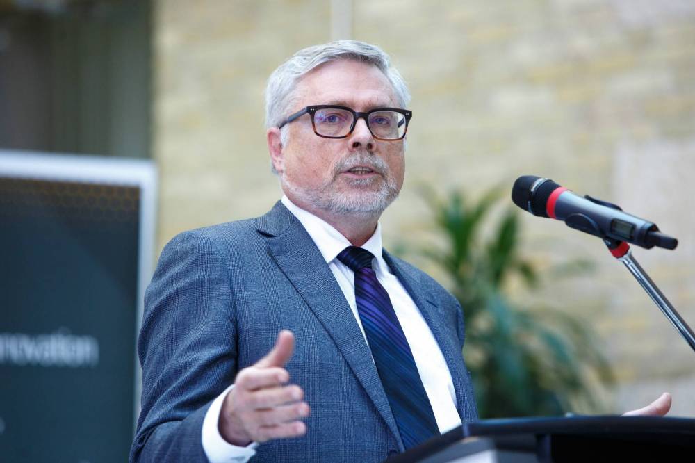 MIKE DEAL / WINNIPEG FREE PRESS
Dr. Terry Klassen, Centre for Healthcare Innovation scientific director and U of M professor.