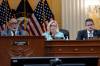 J. Scott Applewhite/AP Photo
Chairman Bennie Thompson, D-Miss., Vice-Chair Liz Cheney, R-Wyo., and Rep. Adam Kinzinger, R-Ill., listen to testimony as the House select committee investigating the Jan. 6 attack on the U.S. Capitol meets on June 13.