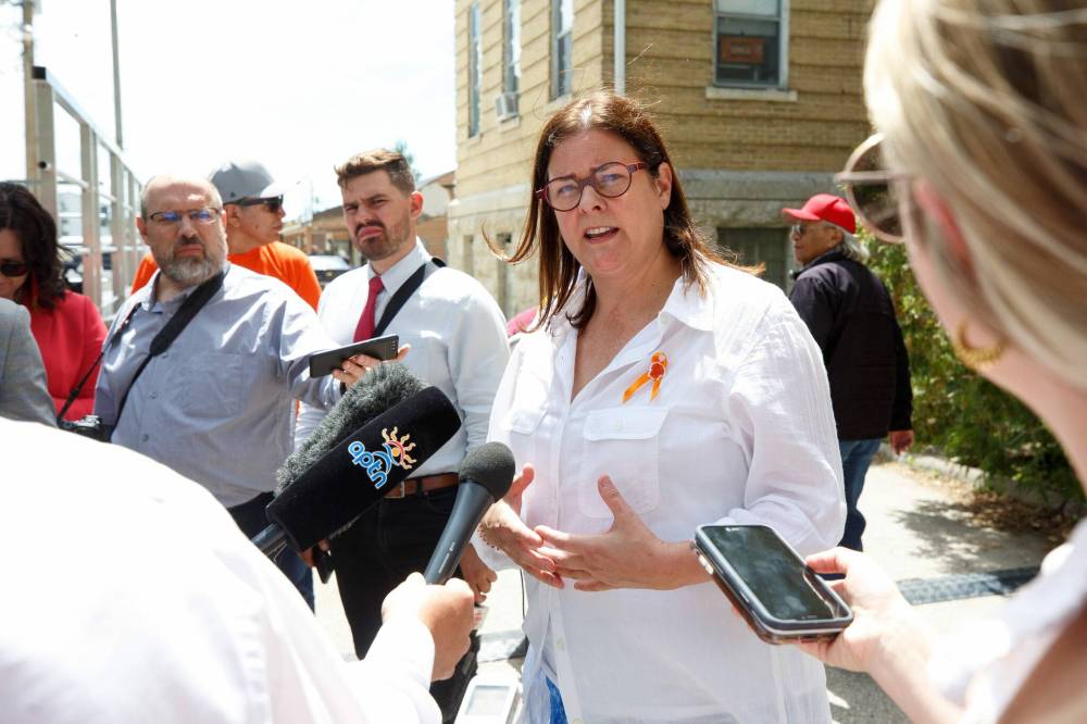 MIKE DEAL / WINNIPEG FREE PRESS FILES
Premier Heather Stefanson announced she tested positive for COVID-19 a day after taking part in a National Indigenous Peoples Day event at the legislature June 21.